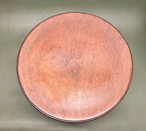 VICTORIAN MAHOGANY CIRCULAR CAKE OR CHEESE STAND - ADDITIONAL PHOTO 1