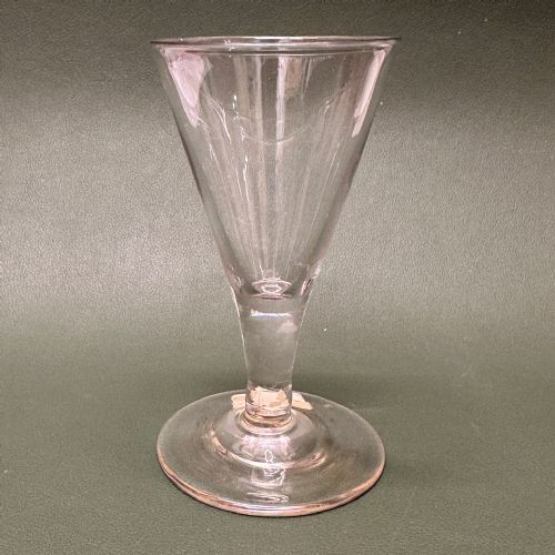 Late 18th Century Fluted Ale Glass