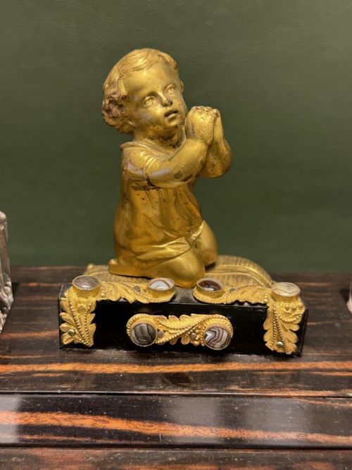 19TH CENTURY COROMANDELWOOD DESK STAND - ADDITIONAL PHOTO 2