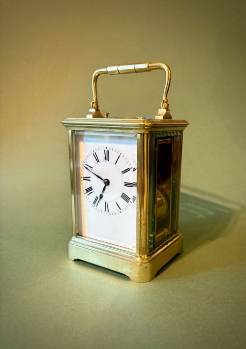 Fine French Carriage Clock by Henri Jacot