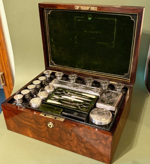 fig 2. LADY'S FULLY-FITTED DRESSING & JEWELLERY CASE