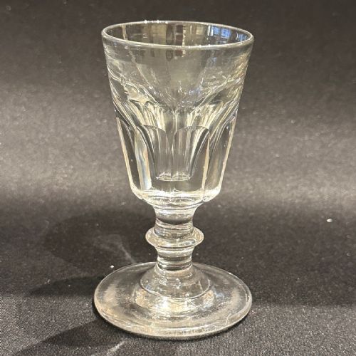 Georgian ‘Toastmaster’ wine glass, c.1830
