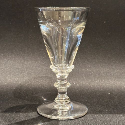 Georgian ‘Toastmaster’ wine glass, c.1850