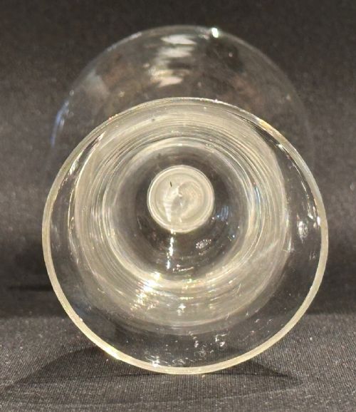 GEORGIAN WINE GLASS WITH CORKSCREW 2PLY TWIST STEM C1760 - ADDITIONAL PHOTO 3