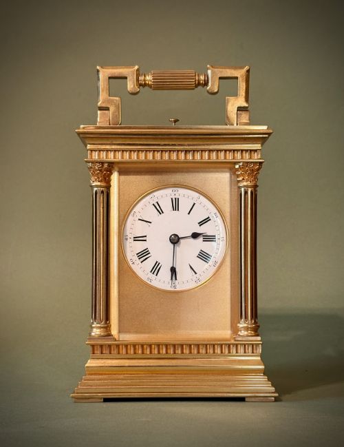 A Fine French Repeating Carriage Clock
