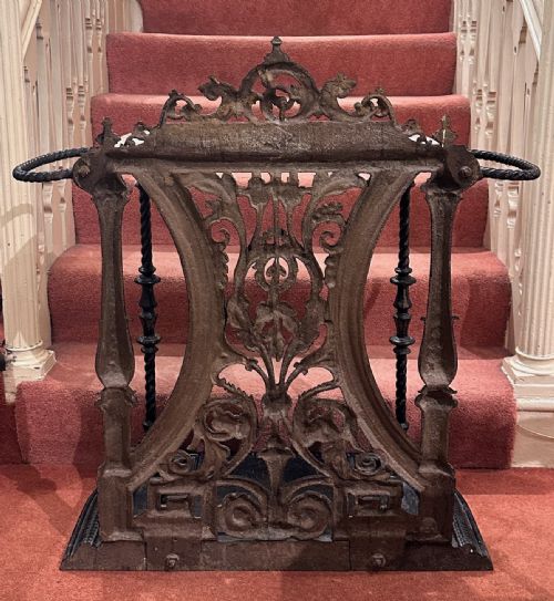 VICTORIAN CAST IRON STICK UMBRELLA STAND - ADDITIONAL PHOTO 7