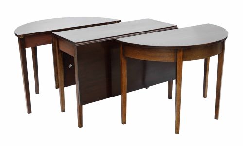 19TH CENTURY MAHOGANY DROPLEAF DEND EXTENDING DINING TABLE - ADDITIONAL PHOTO 1