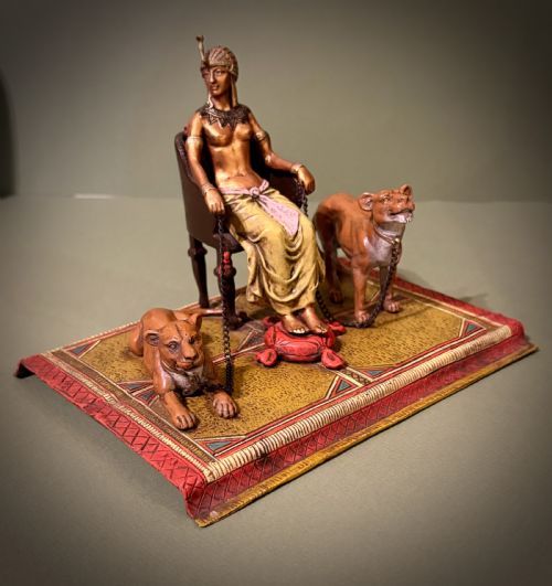 fig 2. FINE LARGE AUSTRIAN BRONZE FIGURE GROUP