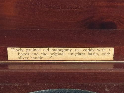 19TH CENTURY FLAME MAHOGANY DOUBLE TEA CADDY - ADDITIONAL PHOTO 2