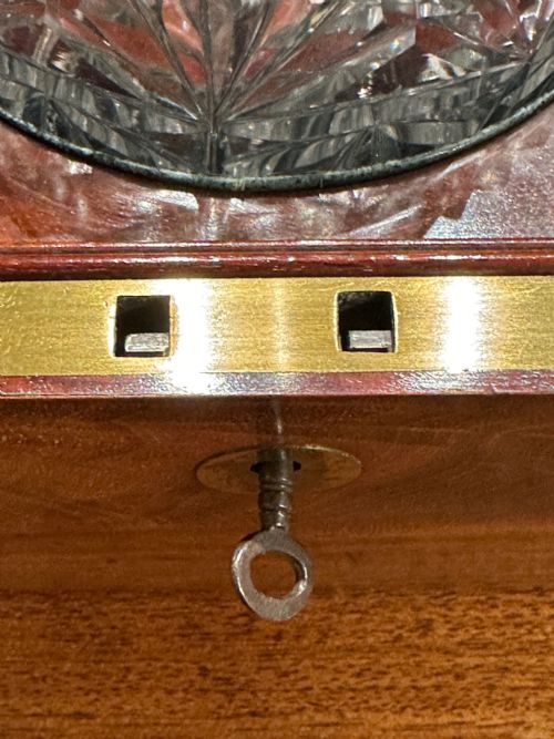 19TH CENTURY FLAME MAHOGANY DOUBLE TEA CADDY - ADDITIONAL PHOTO 10