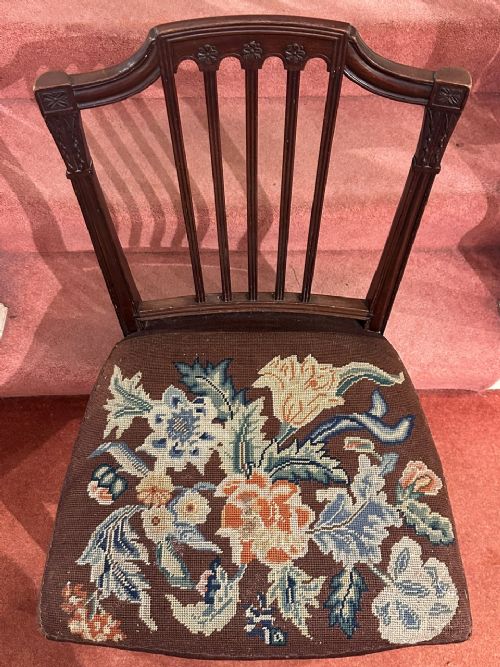 SET OF EIGHT 6 2 GEORGE III MAHOGANY DINING CHAIRS - ADDITIONAL PHOTO 5