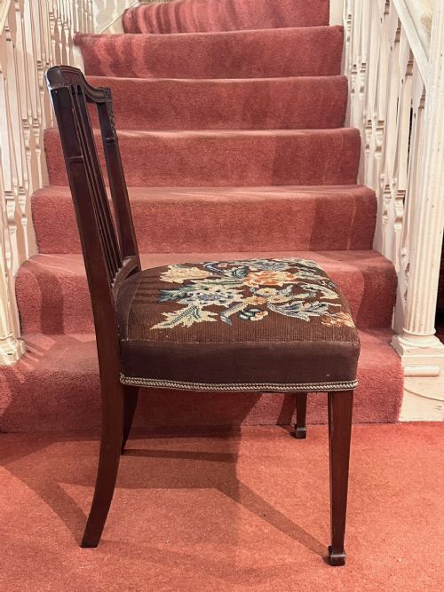SET OF EIGHT 6 2 GEORGE III MAHOGANY DINING CHAIRS - ADDITIONAL PHOTO 7