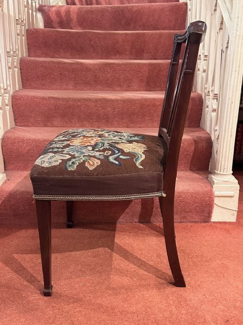 SET OF EIGHT 6 2 GEORGE III MAHOGANY DINING CHAIRS - ADDITIONAL PHOTO 8