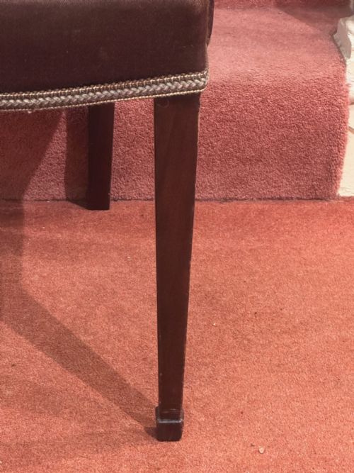 SET OF EIGHT 6 2 GEORGE III MAHOGANY DINING CHAIRS - ADDITIONAL PHOTO 13