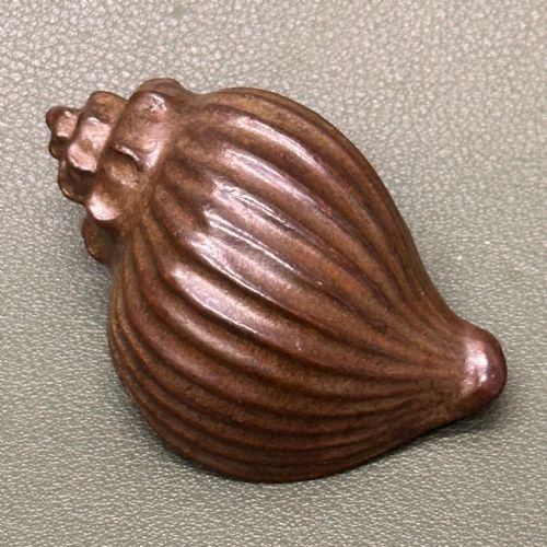 19th Century (Meiji Period) Japanese Bronze Conch Shell