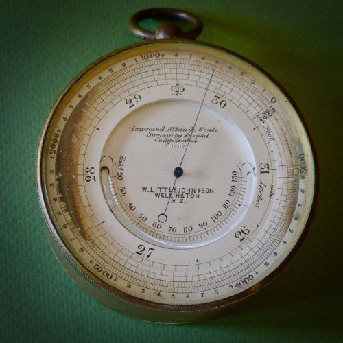 COLONIAL POCKET BAROMETER - ADDITIONAL PHOTO 2