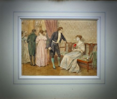 GEORGE KILBURNE A SPLENDID WATERCOLOUR - ADDITIONAL PHOTO 2
