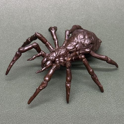 Japanese Bronze Okimono Modelled as a Tarantula Spider