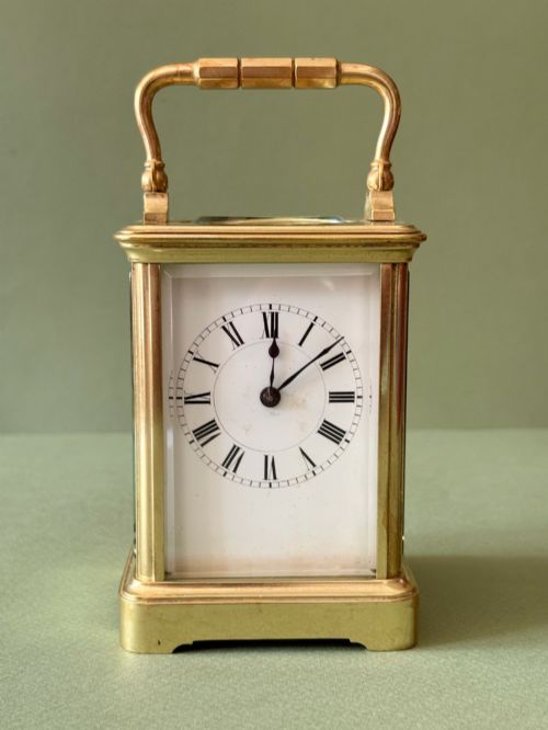 JACOT: FRENCH STRIKING CARRIAGE CLOCK