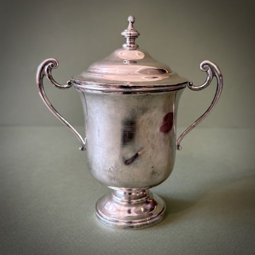 Early American Silver Cup & Cover
