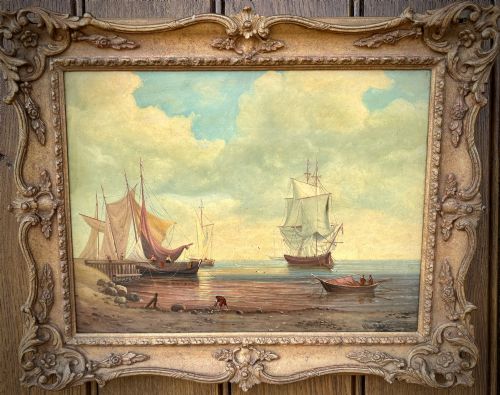 Willem Porcellis: Marine Oil on Panel