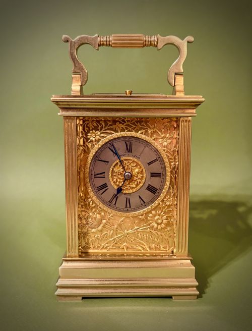 Fine French Repeating Carriage Clock