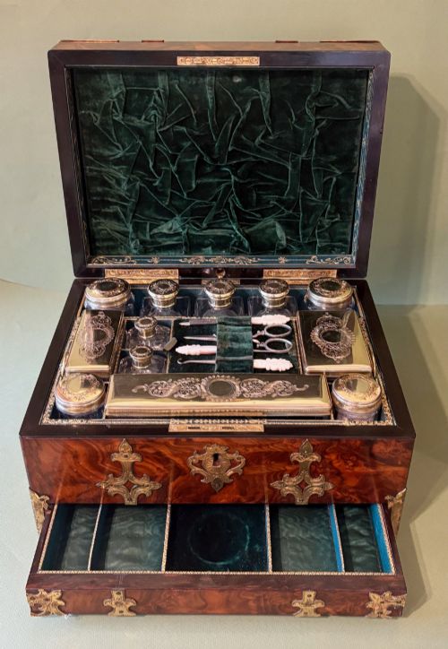 A Fine Lady's Dressing & Jewellery Case