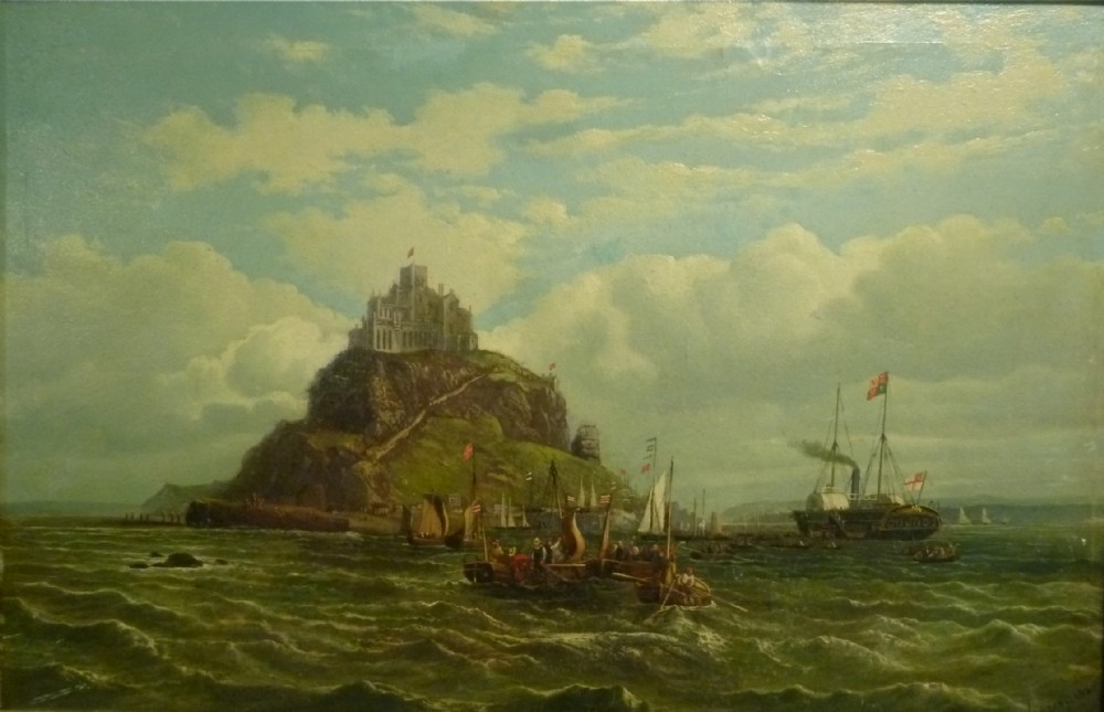A FINE DETAILED OIL PAINTING ON CANVAS