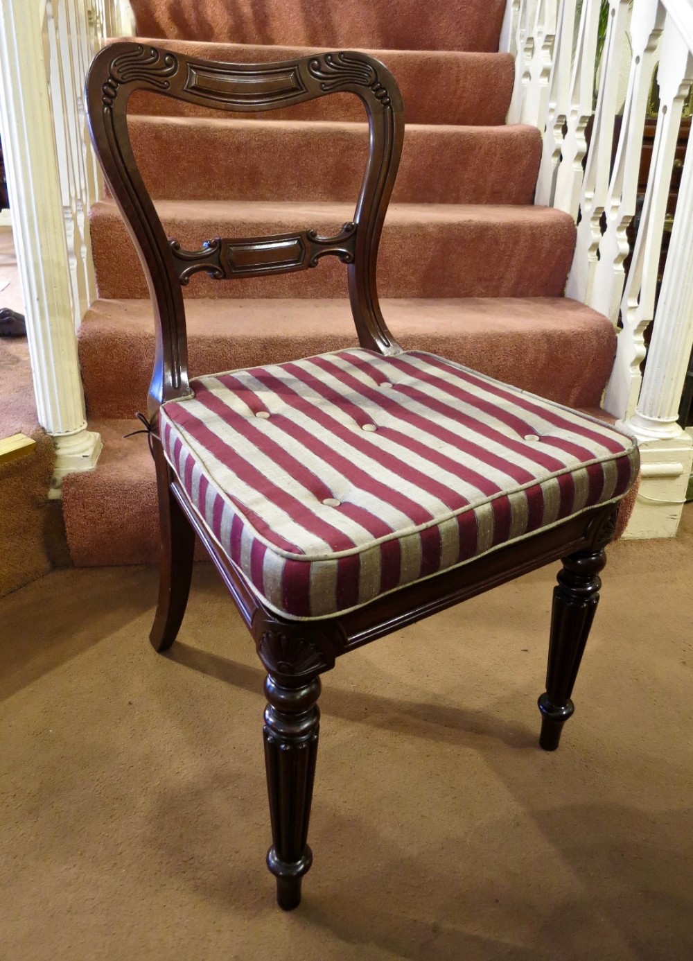 SUPERB GILLOWS SINGLE DINING OR DESK CHAIR