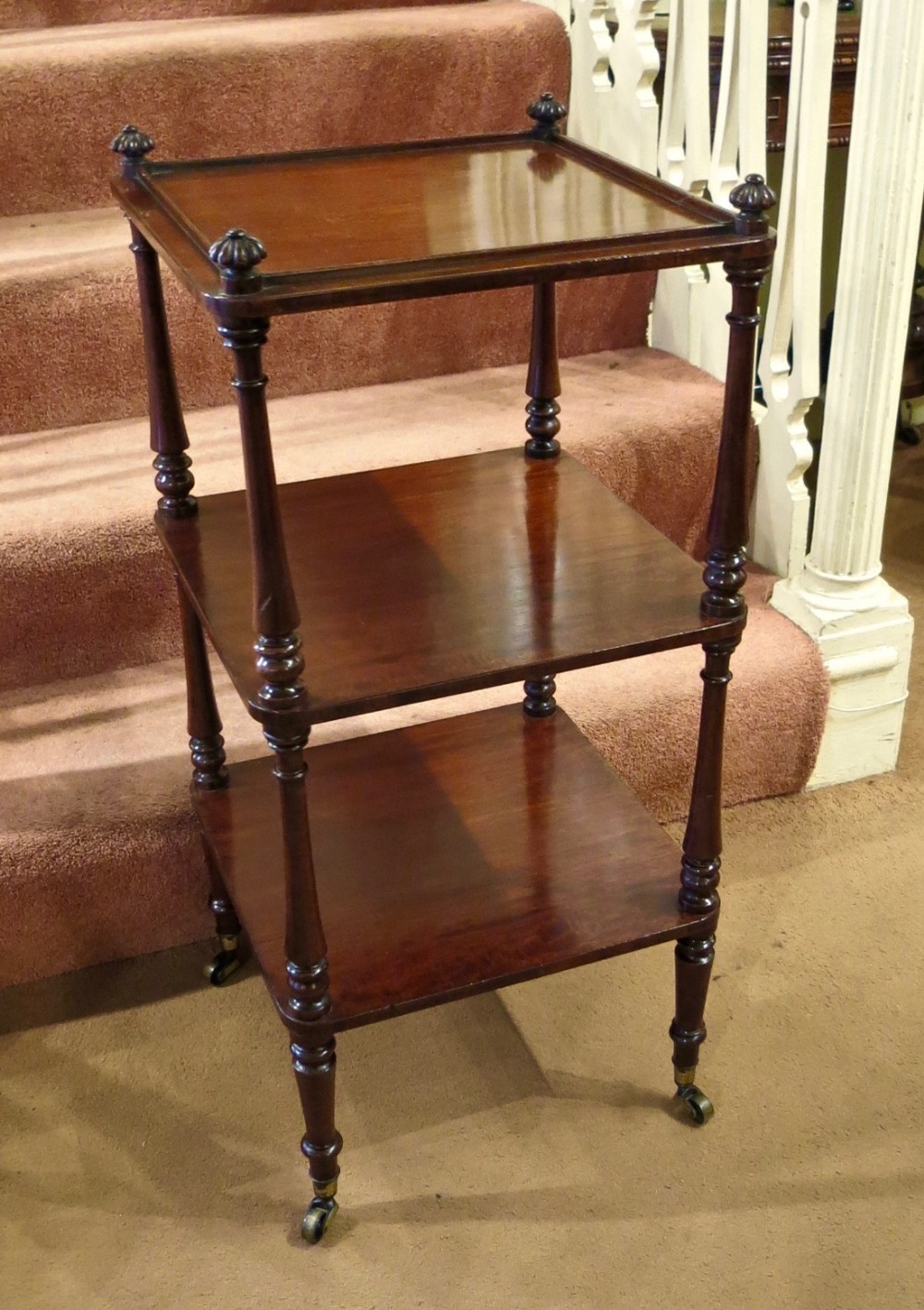PRETTY 3-TIER WHATNOT BY GILLOWS
