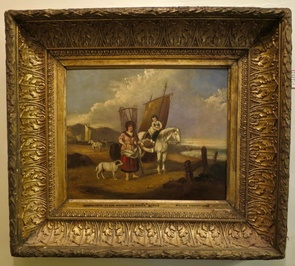 WILLIAM SHAYER: OIL ON BOARD