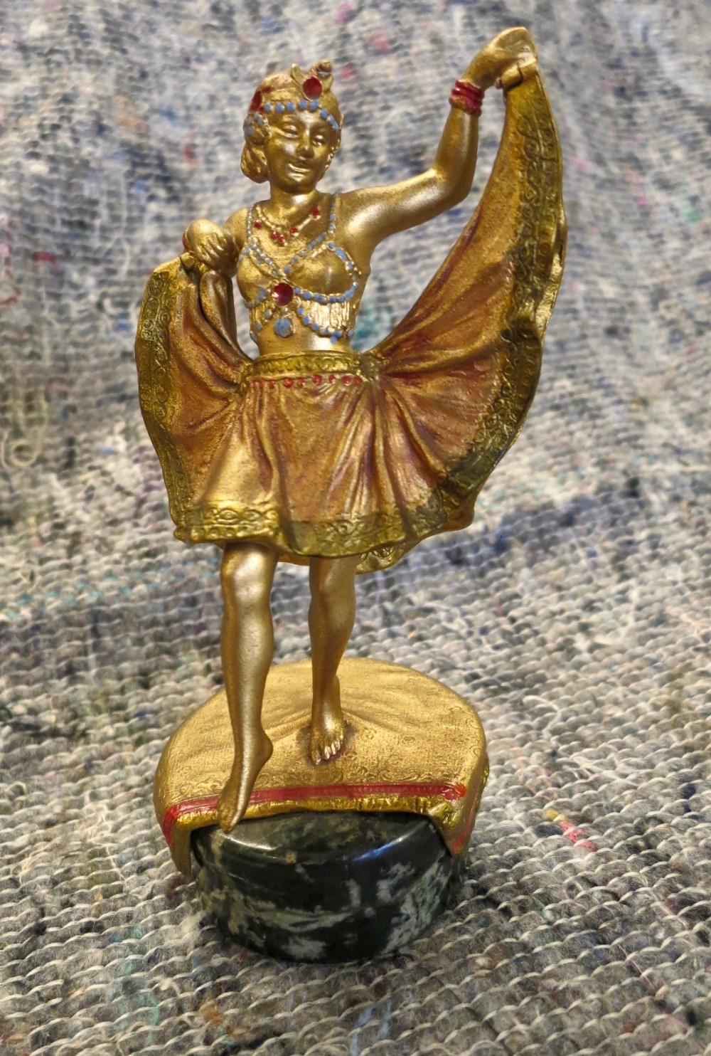 VIENNA COLD-PAINTED BRONZE DANCER