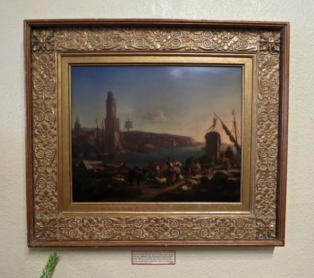 INTERESTING CONTINENTAL OIL ON PANEL