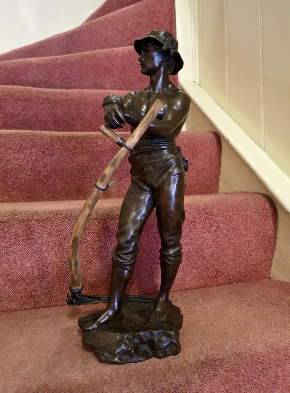 BRONZE SCULPTURE: FOR LOVERS OF POLDARK! 