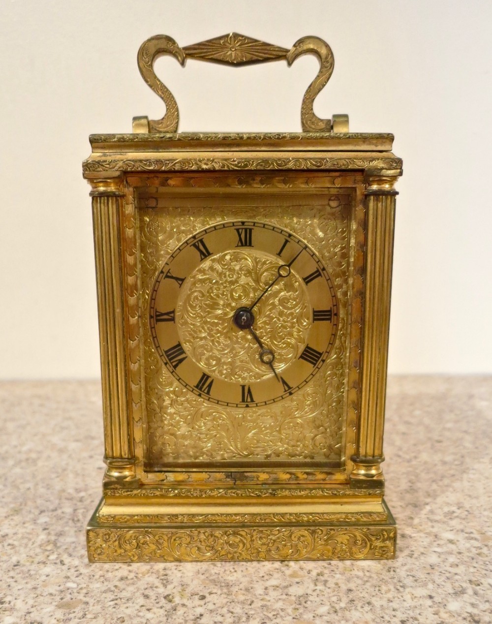 EARLY FRENCH STRIKING CARRIAGE CLOCK