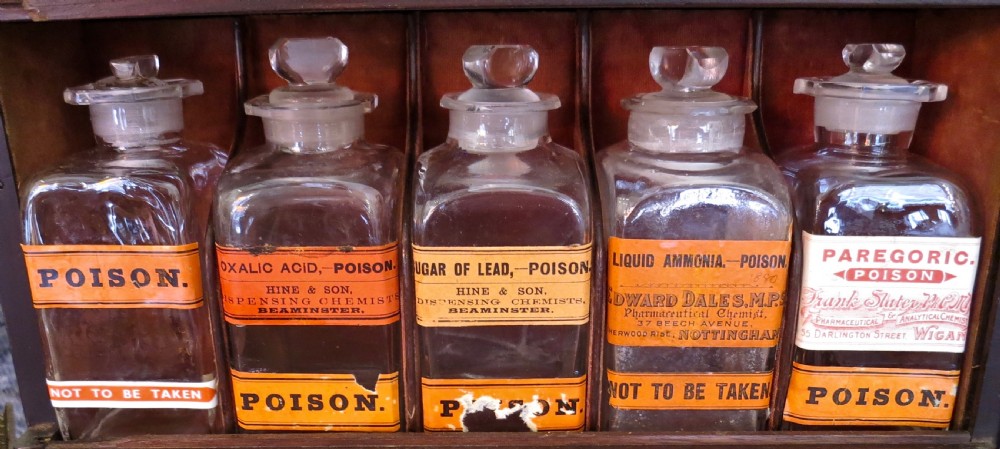 VERY LARGE FULLY FITTED APOTHECARY'S BOX View VIII