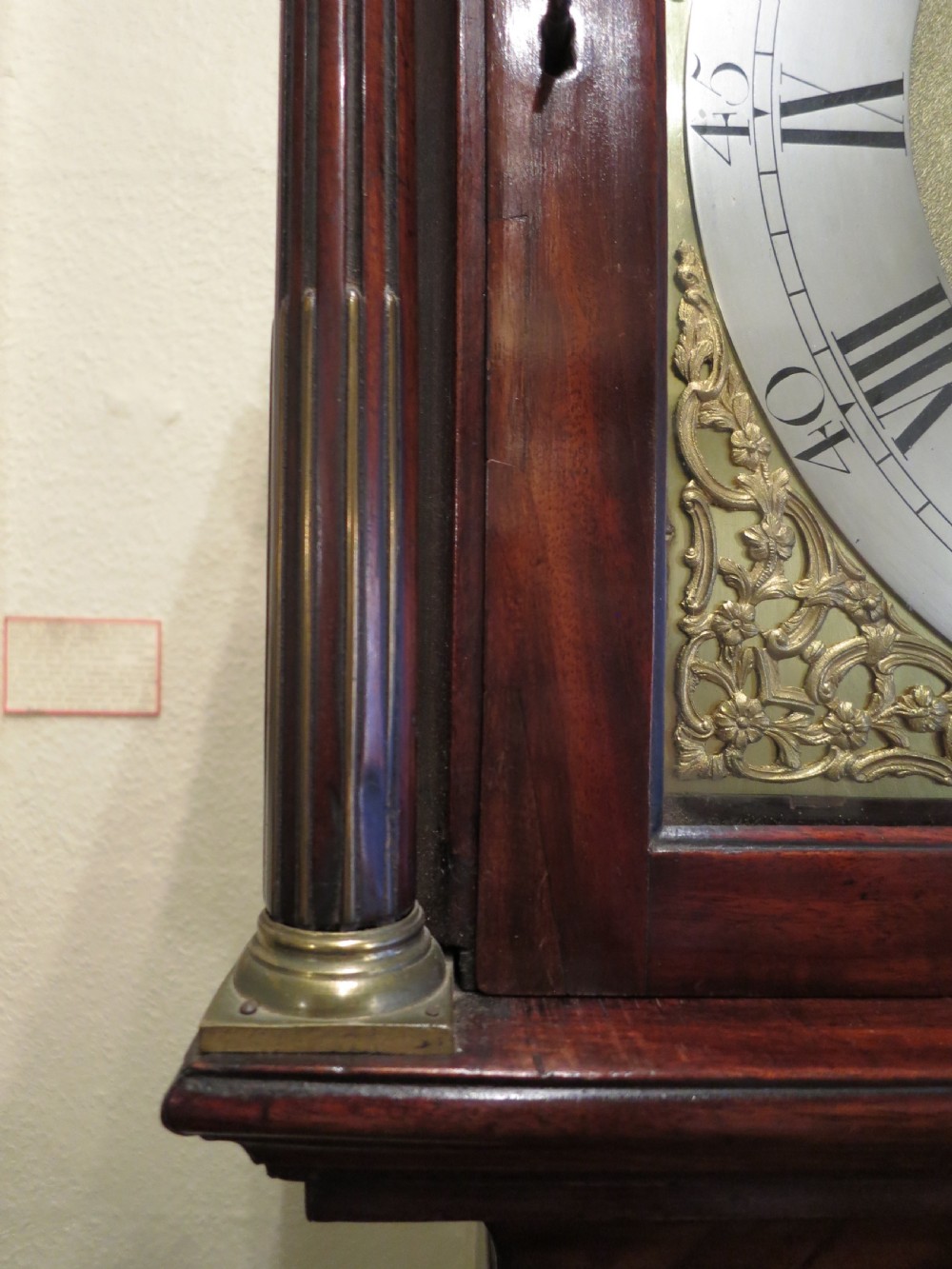 WILLIAM WEBSTER: LONDON MAHOGANY LONGCASE CLOCK View VII