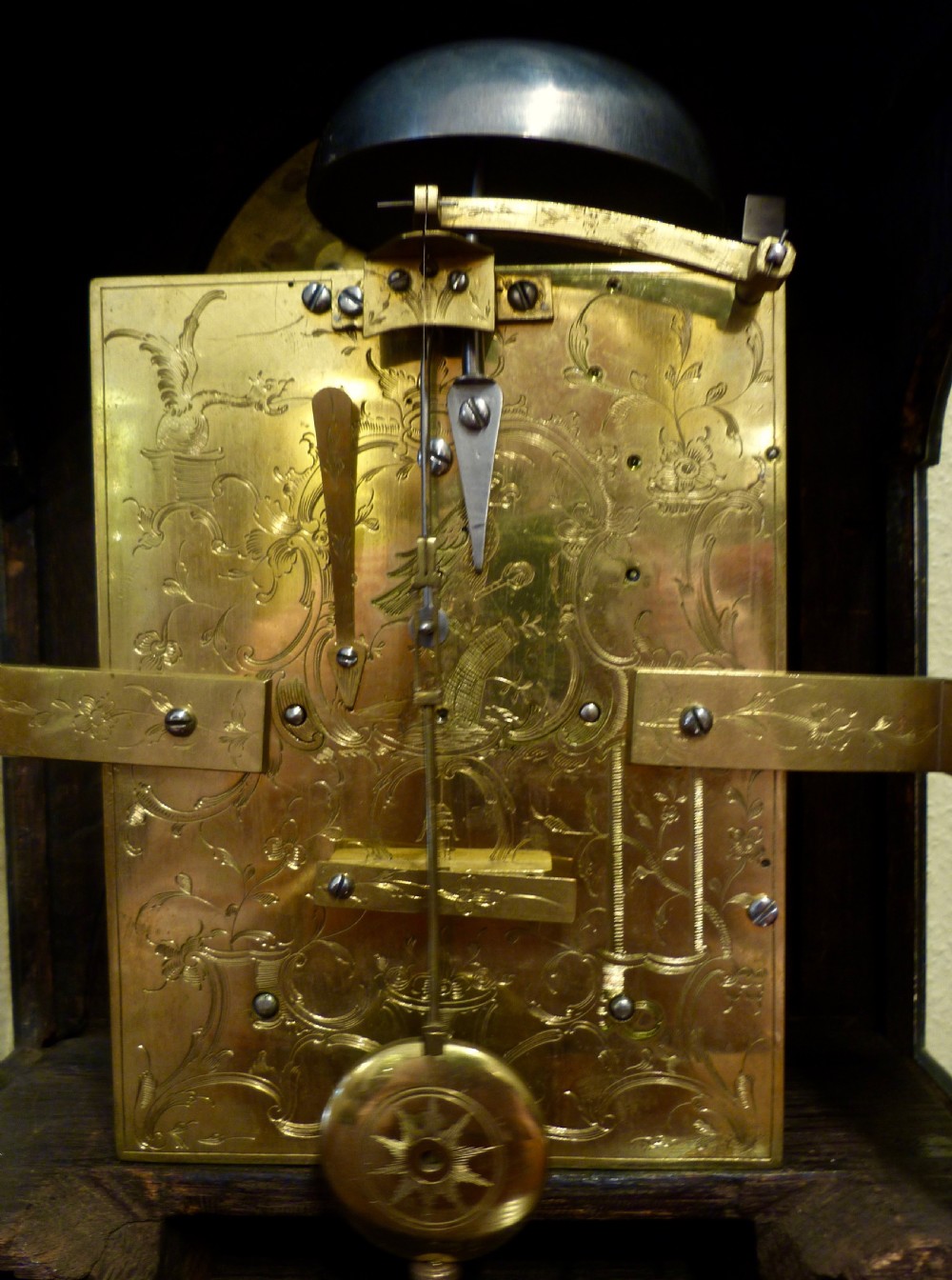 VERGE BRACKET CLOCK BY CONYERS DUNLOP, LONDON View V