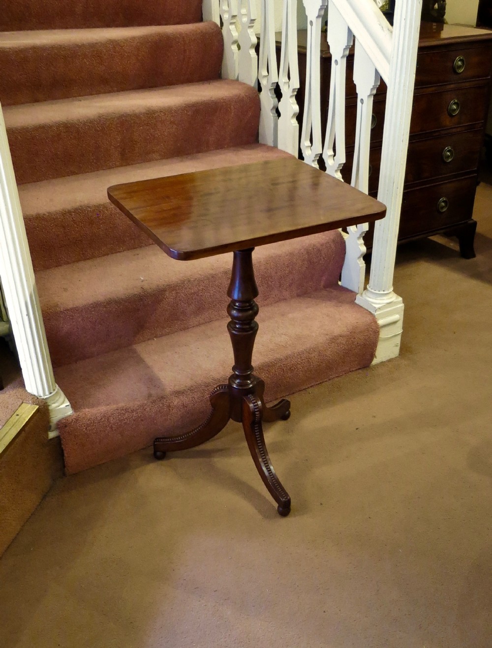 MAHOGANY WINE TABLE BY GILLOWS