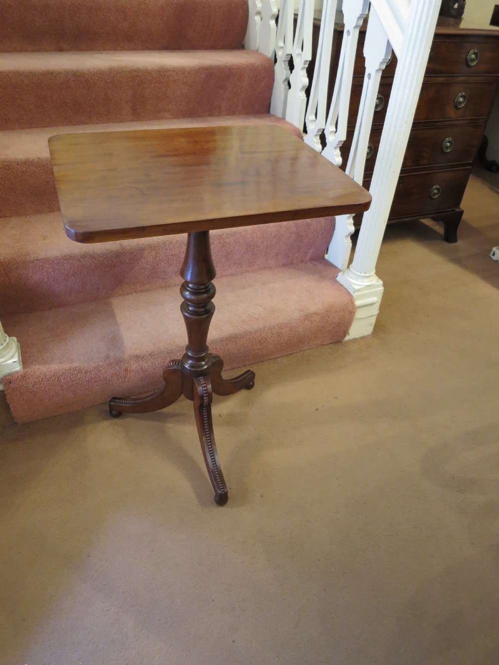 MAHOGANY WINE TABLE BY GILLOWS View II