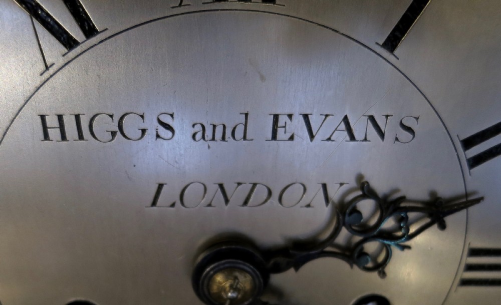 SMALL 18TH CENTURY VERGE BRACKET CLOCK View V
