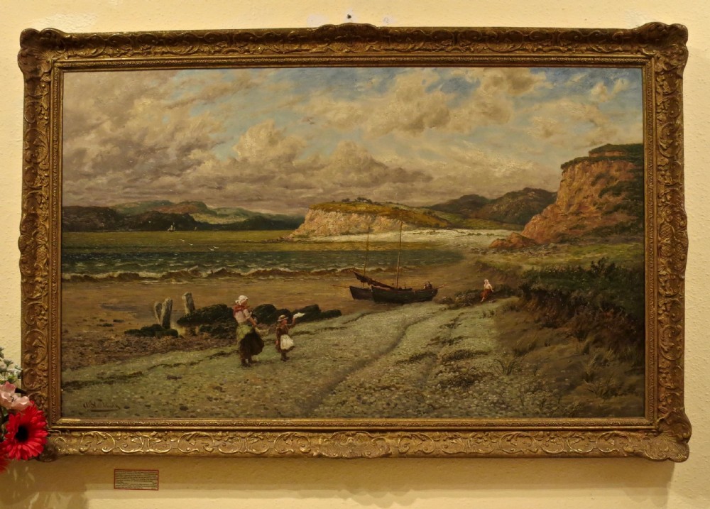 ARTHUR BLACKBURN: LARGE IMPRESSIVE LANDSCAPE
