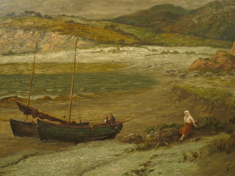 ARTHUR BLACKBURN: LARGE IMPRESSIVE LANDSCAPE View III