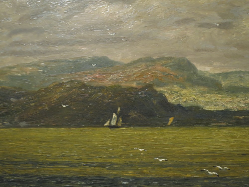 ARTHUR BLACKBURN: LARGE IMPRESSIVE LANDSCAPE View V