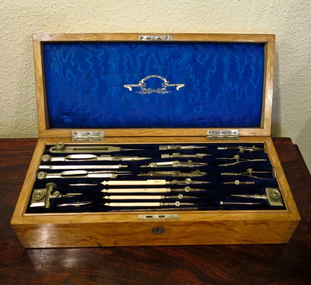 LARGE BOX OF  DRAWING IMPLEMENTS