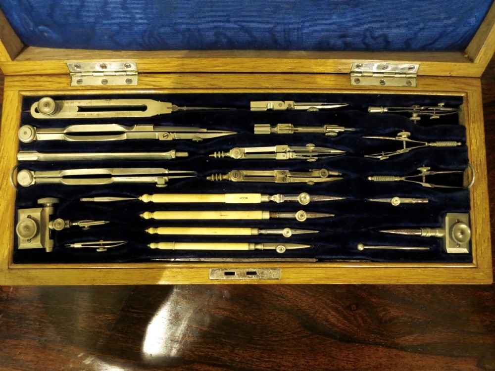 LARGE BOX OF  DRAWING IMPLEMENTS View II
