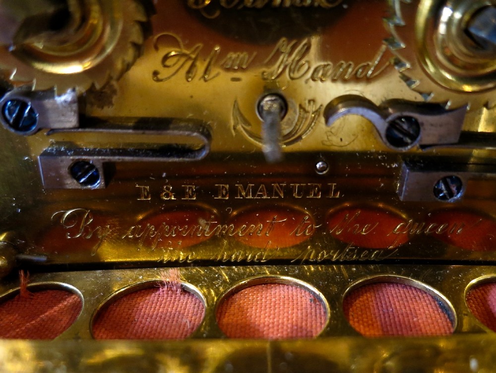 RARE QUARTER-REPEATING (BELLS) CARRIAGE CLOCK View VII