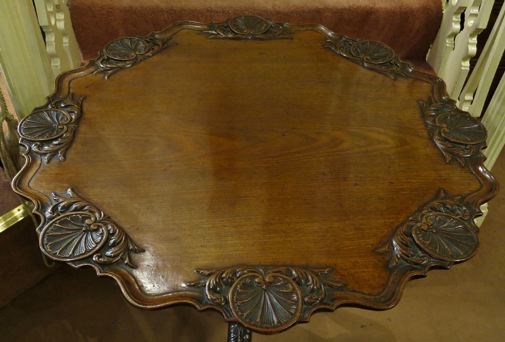 GEORGE III CARVED OCCASIONAL TABLE View II