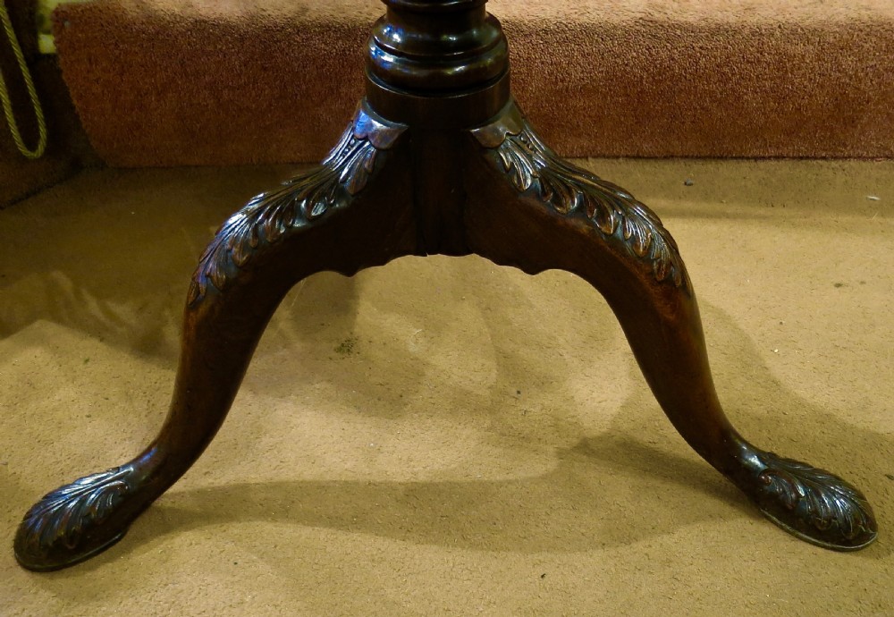 GEORGE III CARVED OCCASIONAL TABLE View IV