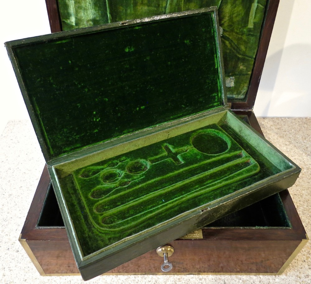 UNUSUAL AND VERY FINE FITTED JEWELLERY BOX View III